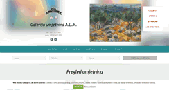 Desktop Screenshot of alm.hr